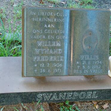 SWANEPOEL Willem Wynand Frederik 1906-1971