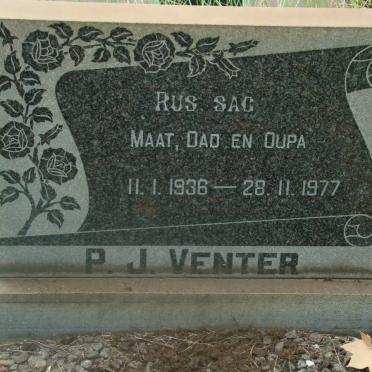 VENTER P.J. 1936-1977