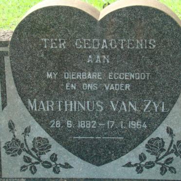 ZYL Marthinus, van 1882-1964