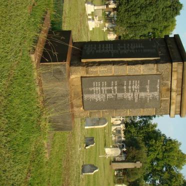 8. Memorial to British Officers &amp; Men who died in No. 1 Stationary Hospital at Charlestown