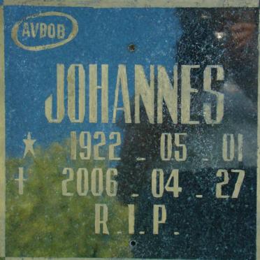 ? Johannes 1922-2006