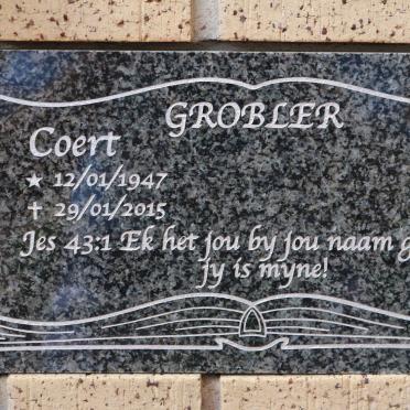 GROBLER Coert 1947-2015