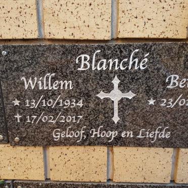 BLANCHE Willem 1934-2017 &amp; Bets 1943-