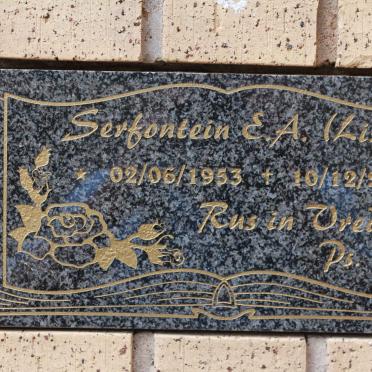 SERFONTEIN E.A. 1953-2004