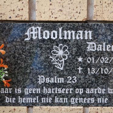 MOOLMAN Daleen 1953-2012