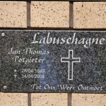 LABUSCHAGNE Jan Thomas Potgieter 1949-2008