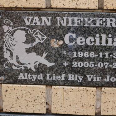 NIEKERK Cecilia, van 1966-2005