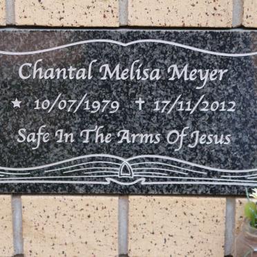 MEYER Chantal Melisa 1979-2012