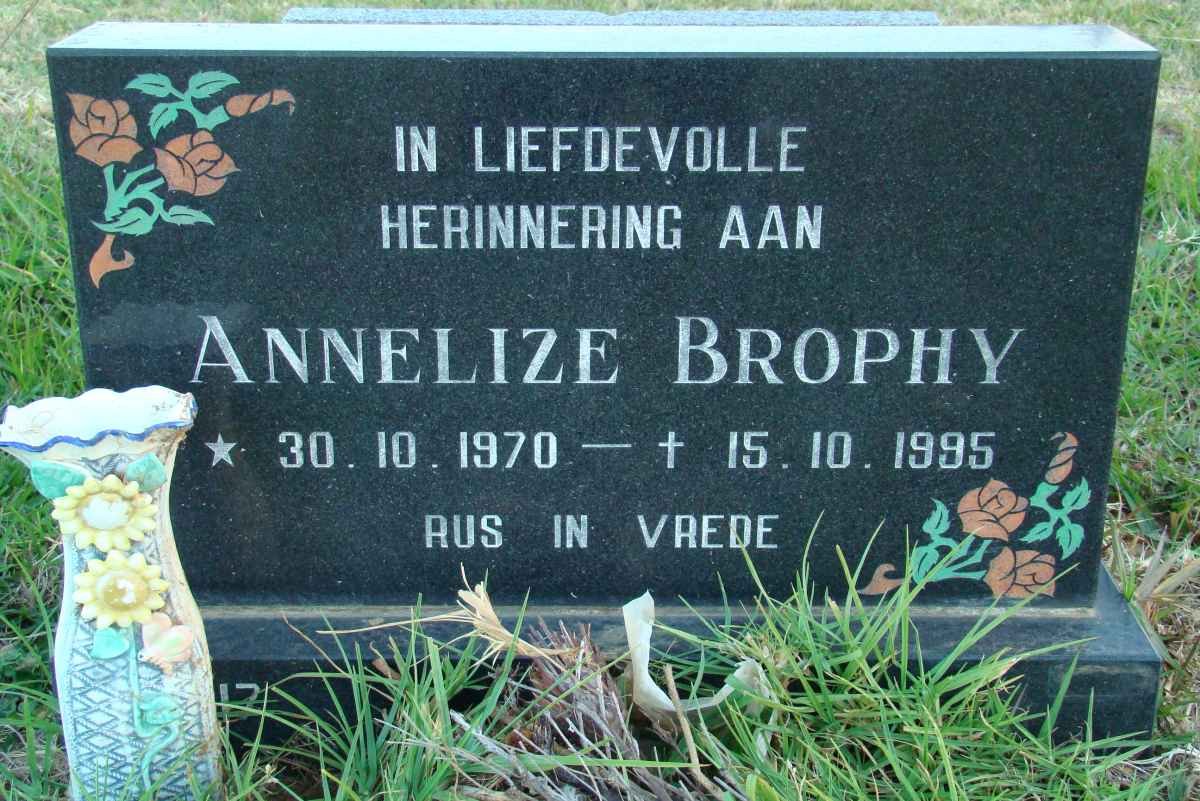 BROPHY Annelize 1970-1995