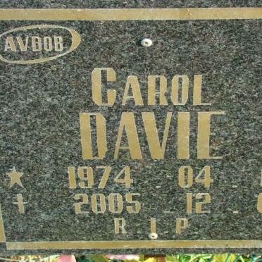 DAVIE Carol 1974-2005