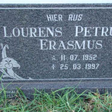 ERASMUS Lourens Petrus 1952-1997