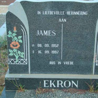 EKRON James 1952-1997