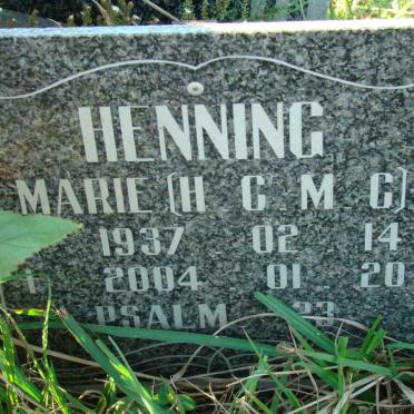 HENNING H.C.M.C. 1937-2004