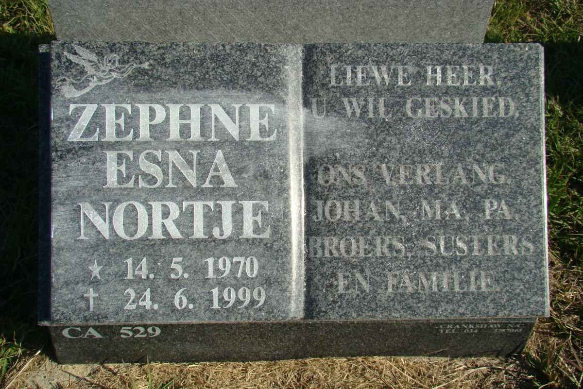 NORTJE Zephne Esna 1970-1999