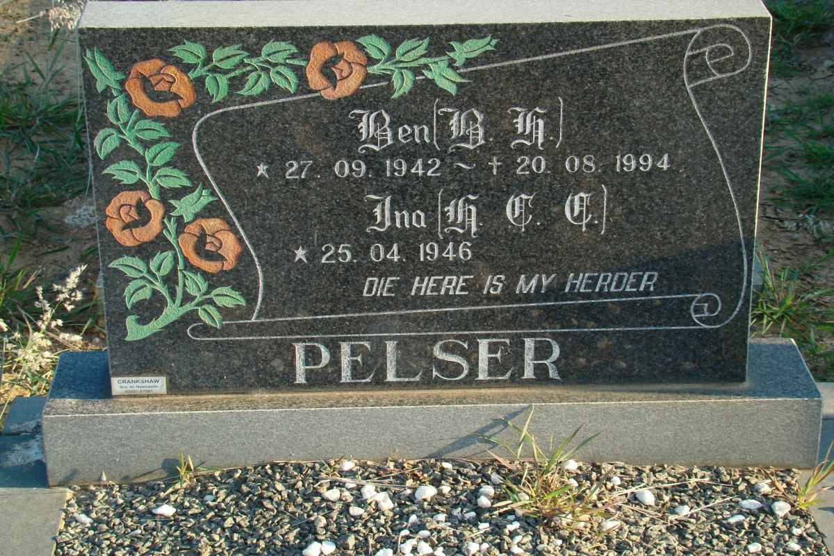 PELSER B.H. 1942-1994 &amp; H.C.C. 1946-