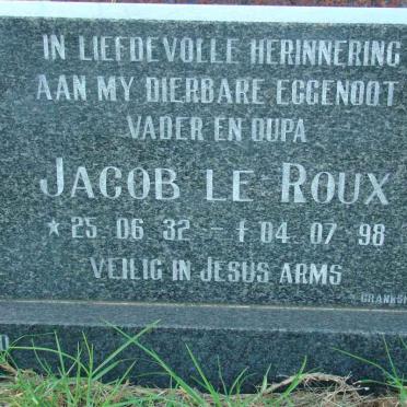 ROUX Jacob, le 1932-1998