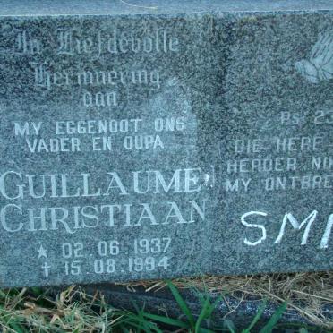 SMIT Guillaume Christiaan 1937-1994