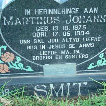 SMIT Marthinus Johannes 1975-1994