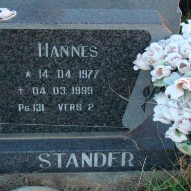 STANDER Hannes 1977-1999