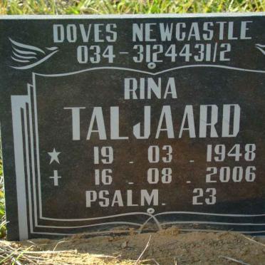 TALJAARD Rina 1948-2006