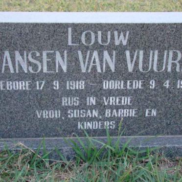 VUUREN Louw, Jansen van 1918-1999
