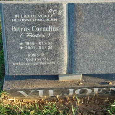 VILJOEN Petrus Cornelius 1945-2001
