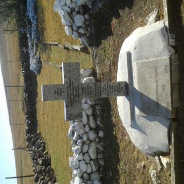 Kwazulu-Natal, NQUTU district, Jojozi River, Prince Imperial Memorial and military graves