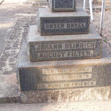 FILTER Johann Heinrich August 1862-1879