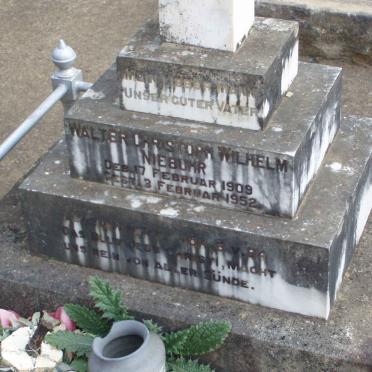 NIEBUHR Walter Christoph Wilhelm 1909-1952