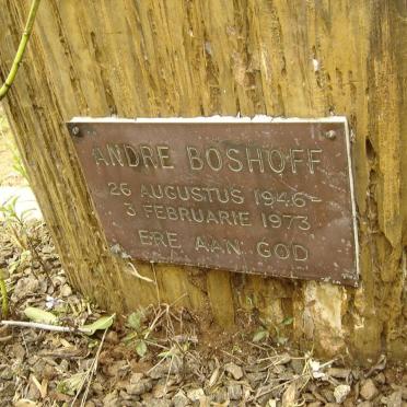 BOSHOFF Andre 1946-1973