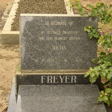 FREYER Rilda 1959-1971