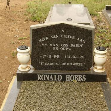 HOBBS Ronald 1925-1998