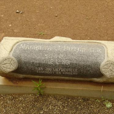 POTGIETER Magrietha J. 1927-1991