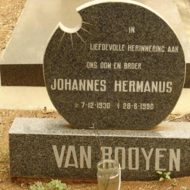 ROOYEN Johannes Hermanus, van 1940-1990
