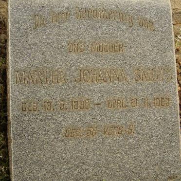 SMUTS Martha Johanna 1896-1963