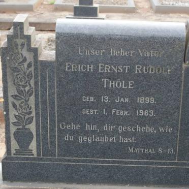 THÖLE Erich Ernst Rudolf 1899-1963