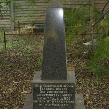 3. Monument ter ere van Voortrekkers wat in 1839 omgekom tydens 'n brand