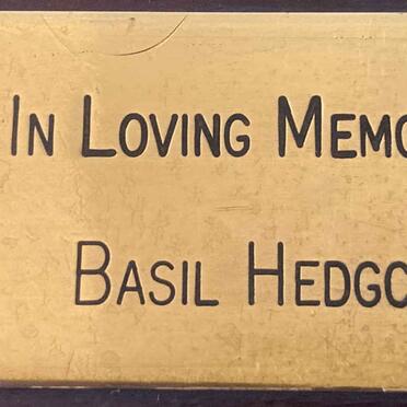 HEDGECOCK Basil