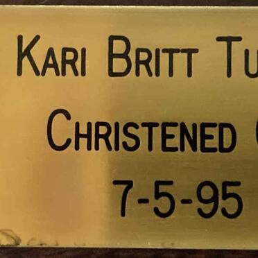 TURNER Kari Britt