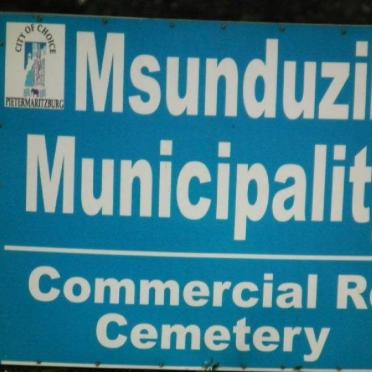 Kwazulu-Natal, PIETERMARITZBURG, Commercial Road cemetery