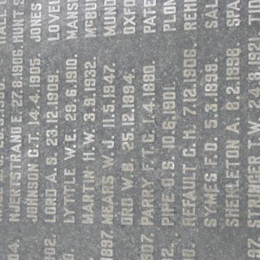 MEMORIAL TO MEMBERS OF THE NATAL MOUNTED POLICE AND NATAL POLICE