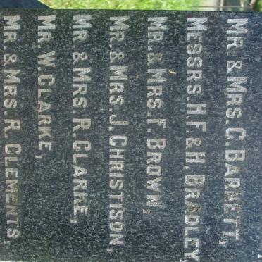 2. 1880 Memorial. A - C