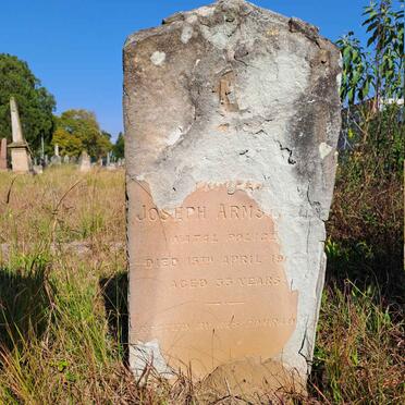 ARMSTRONG Joseph -1908