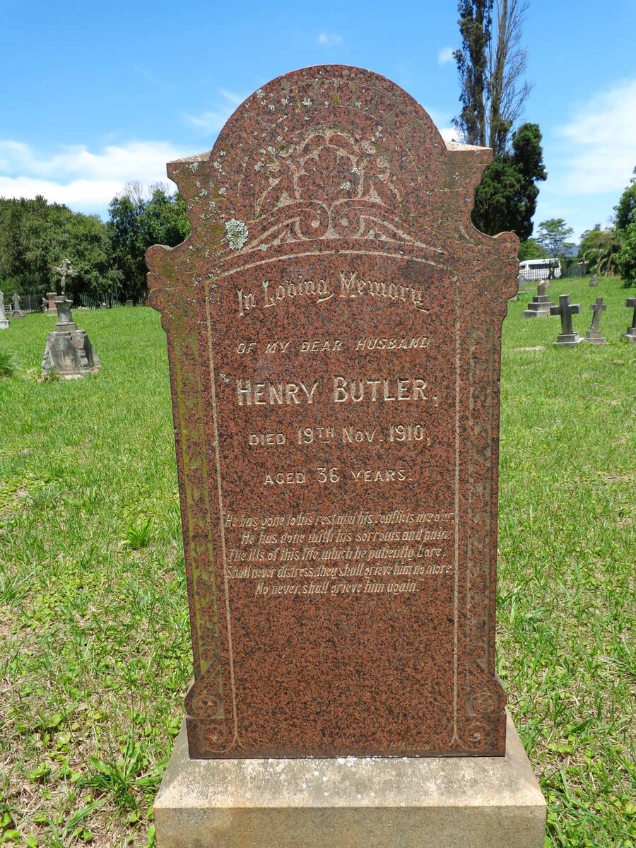 BUTLER Henry -1910