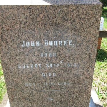 BOURKE John 1814-1884