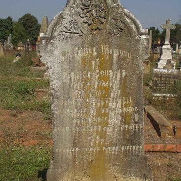 CULVERWELL James -? &amp; Louisa Cousins MacDONALD -1910