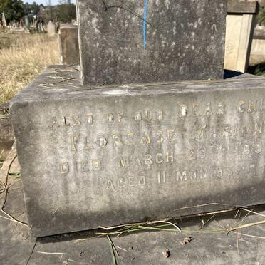 CALDWELL Florence Marion -1898