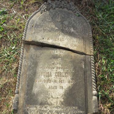 CORLETT William James -1896 :: CORLETT Louisa -1899