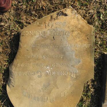 COOMBE Richard -1898 :: COOMBE Olive Blanche ?