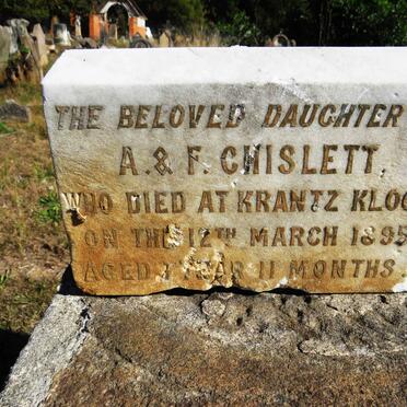 CHISLETT Gertrude -1895